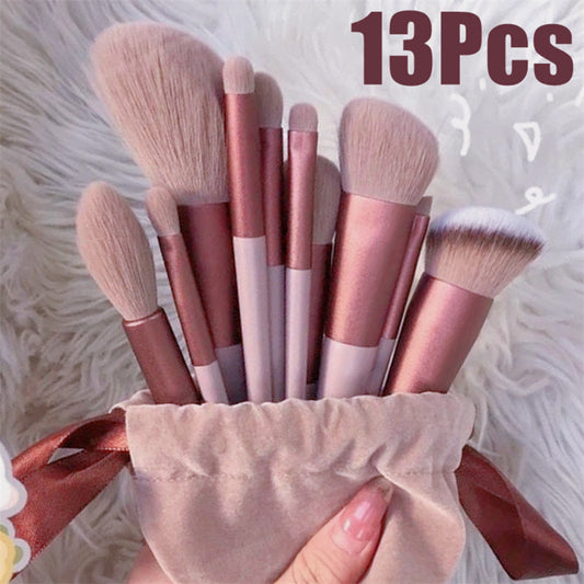 13Pcs Makeup Brush Set Cosmetic Beauty Tools