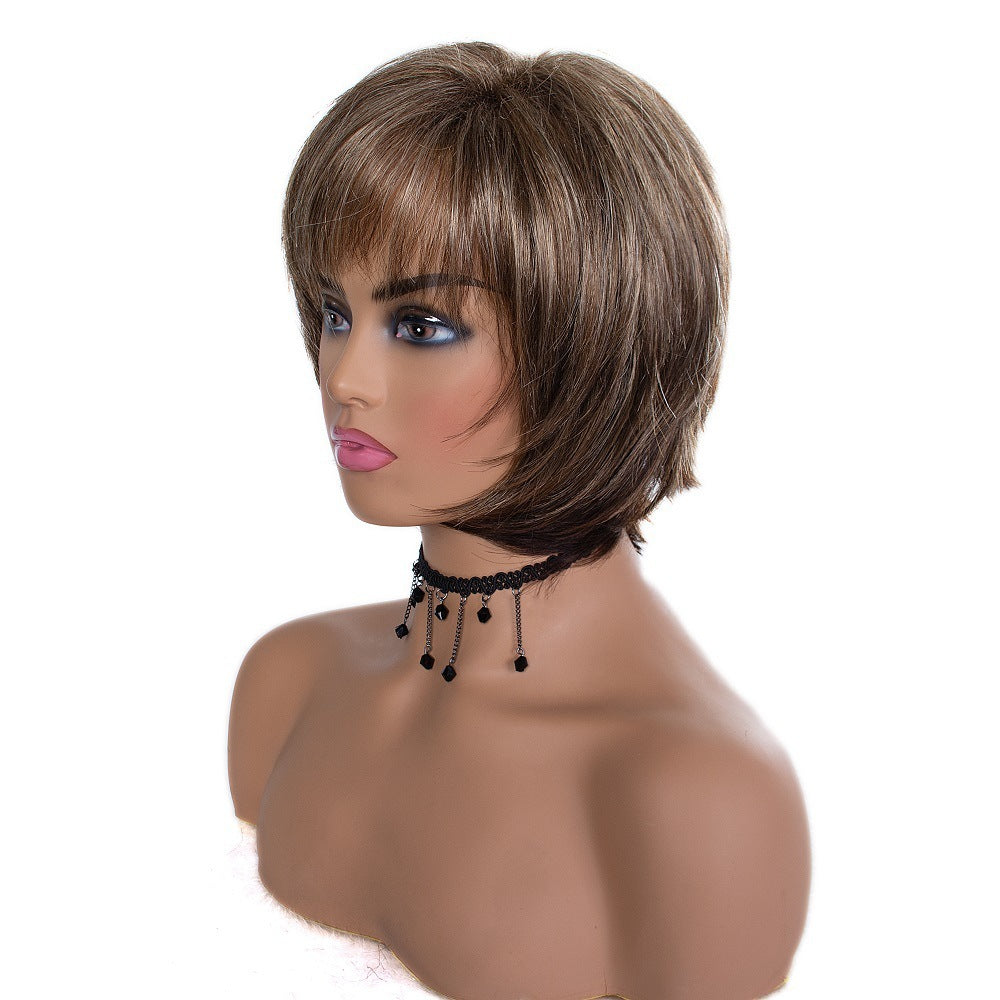 Women's Fashion Wigs, Chemical Fiber Headgear