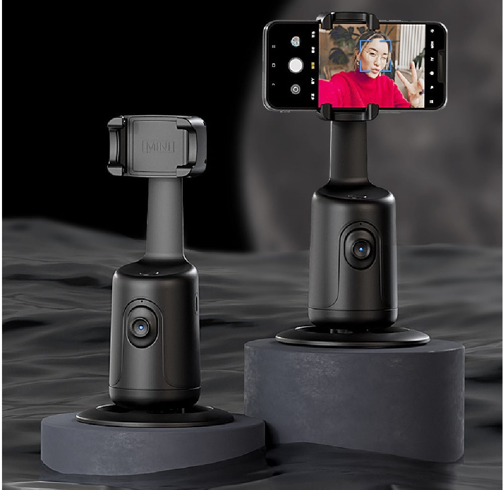 360 Auto Face Tracking Auto Phone Holder For Smartphone Tripod