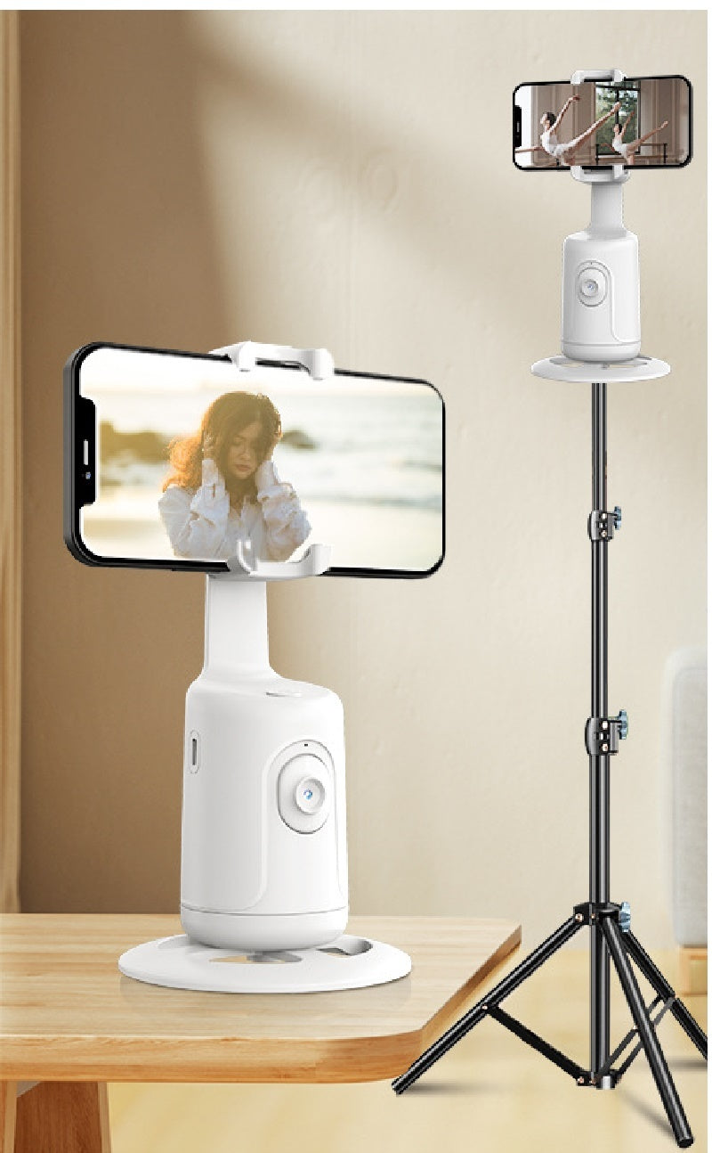 360 Auto Face Tracking Auto Phone Holder For Smartphone Tripod